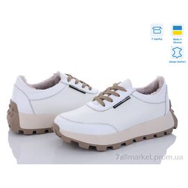 Кросівки жіночі модні Зима 05064-9 білий (6 пар р.36-40) "A.N.I.One" недорого оптом від прямого постачальника