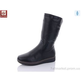 Чоботи жіночі зручні Зима 12011 (6 пар р.37-42) "WSMR" недорого оптом від прямого постачальника