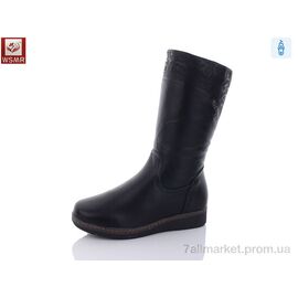 Чоботи жіночі зручні Зима 12013 (6 пар р.37-42) "WSMR" недорого оптом від прямого постачальника