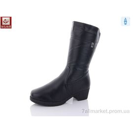 Чоботи жіночі зручні Зима 12001 (6 пар р.37-42) "WSMR" недорого оптом від прямого постачальника