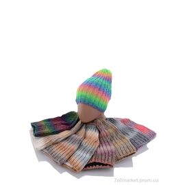 Шапка дитяча Зима KA357mix фліс (5 шт. р.сітка48-54) "Red Hat" недорого оптом від прямого постачальника