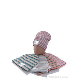 Шапка дитяча Зима KA963 mix фліс (5 шт. р.сітка50-52) "Red Hat" недорого оптом від прямого постачальника