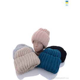 Жіноча шапка Зима Шапка жіноча B002 mix (5 шт. р.сіткаOne size) "VIOLA" недорого оптом від прямого постачальника