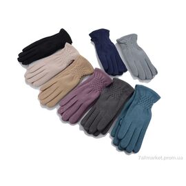 Фотография Перчатки женские Зима TA5 mix (12 шт. р.сетка 6,5-8,5) "KUINH" недорого оптом от прямого поставщика