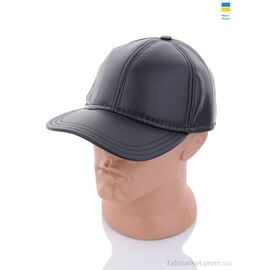 Кепка для чоловіків Зима Кепка пятиклинка кожзам на флісі з вушками (5 шт. р.сітка56-60) "VIOLA" недорого оптом від прямого постачальника