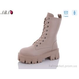Черевики жіночі стильні Зима Y49-3 (8 пар р.36-41) "Aba" недорого оптом від прямого постачальника