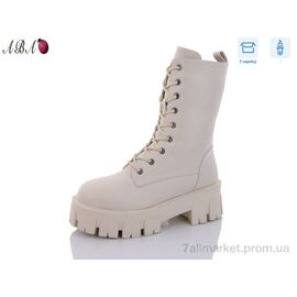 Черевики жіночі стильні Зима Y49-6 (8 пар р.36-41) "Aba" недорого оптом від прямого постачальника