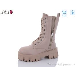 Черевики жіночі стильні Зима Y50-3 (8 пар р.36-41) "Aba" недорого оптом від прямого постачальника