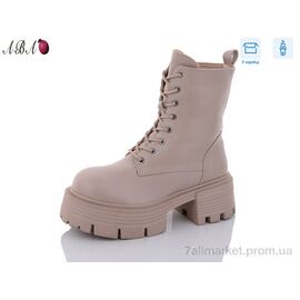 Черевики жіночі стильні Зима Y18-3 (8 пар р.36-41) "Aba" недорого оптом від прямого постачальника