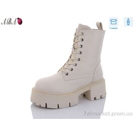 Черевики жіночі стильні Зима Y18-6 (8 пар р.36-41) "Aba" недорого оптом від прямого постачальника