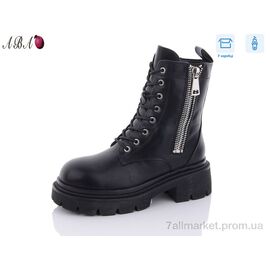 Черевики жіночі стильні Зима Y78 (8 пар р.36-41) "Aba" недорого оптом від прямого постачальника