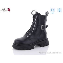 Черевики жіночі стильні Зима Y35 (8 пар р.36-41) "Aba" недорого оптом від прямого постачальника