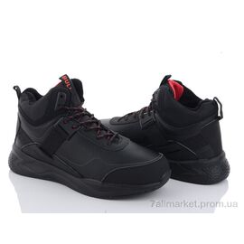 Черевики чоловічі стильні Зима A9152-2 (8 пар р.41-46) "BULL" недорого оптом від прямого постачальника