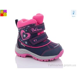 Черевики дитячі зручні Зима R23-10-0120 термо (6 пар р.23-28) "BG" недорого оптом від прямого постачальника