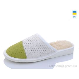 Фотография Тапки женские для дома зима 380 білий (6 пар р.36-41) "Inblue" недорого оптом от прямого поставщика