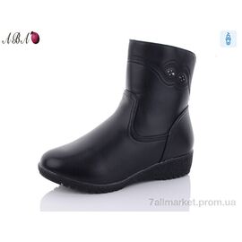 Черевики жіночі стильні Зима 901 (8 пар р.37-42) "Aba" недорого оптом від прямого постачальника
