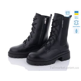 Фотография Ботинки женские стильные зима 07062-45 (6 пар р.36-40) "A.N.I.One" недорого оптом от прямого поставщика