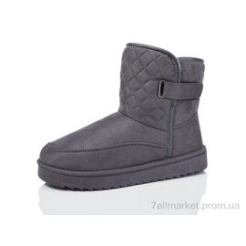 Уггі жіночі утеплені Зима D23 (8 пар р.36-41) "Ok Shoes" недорого оптом від прямого постачальника