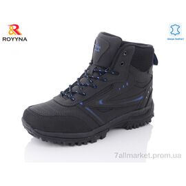 Черевики чоловічі стильні Зима 073LB-6-43 (8 пар р.41-46) "ROYYNA" недорого оптом від прямого постачальника