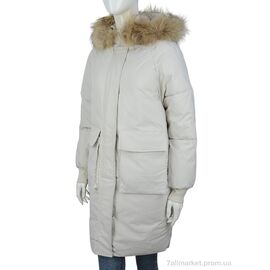 Фотография Куртка женская Зима 9233 beige (4 шт. р.сетка M-2XL) "Hope" недорого оптом от прямого поставщика