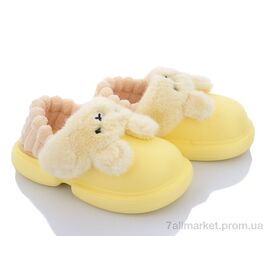 Тапки жіночі для будинку Зима 2336-5 yellow (6 пар р.36-41) "Lion" недорого оптом від прямого постачальника