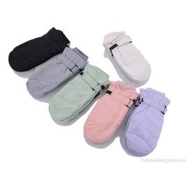 Фотография Варежки для женщин Зима Дутік жіночий 002 mix (12 шт. р.сетка One size) "KUINH" недорого оптом от прямого поставщика