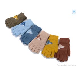 Фотография Перчатки для детей Зима A635L mix (12 шт. р.сетка One size) "KUINH" недорого оптом от прямого поставщика