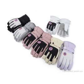 Фотография Перчатки женские Зима T1 mix (12 шт. р.сетка One size) "KUINH" недорого оптом от прямого поставщика