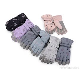 Рукавички жіночі Зима T3 mix (12 шт. р.сіткаOne size) "KUINH" недорого оптом від прямого постачальника