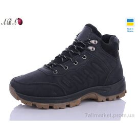 Черевики чоловічі стильні Зима YB10035-1 (8 пар р.41-45) "Aba" недорого оптом від прямого постачальника
