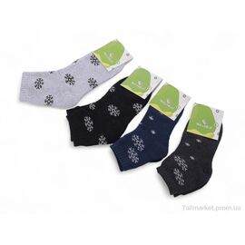Фотография Носочки для детей Зима 409 (03921) mix (12 шт. р.сетка 26-35) "Obuvok" недорого оптом от прямого поставщика