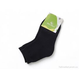 Фотография Носочки для детей Зима 401 (04220) black (12 шт. р.сетка 26-35) "Obuvok" недорого оптом от прямого поставщика