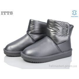 Фотография Угги женские утепленные зима T98 grey (6 пар р.36-41) "ITTS" недорого оптом от прямого поставщика