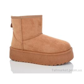 Уггі жіночі утеплені Зима J987-2 (8 пар р.36-41) "Hongquan" недорого оптом від прямого постачальника