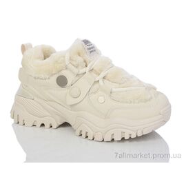 Кросівки жіночі модні Зима J981-3 (8 пар р.36-41) "Hongquan" недорого оптом від прямого постачальника