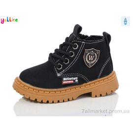Фотография Ботинки детские удобные зима 665-1 (12 пар р.22-26) "Yalike" недорого оптом от прямого поставщика