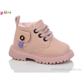 Фотография Ботинки детские удобные зима 672-2 (10 пар р.16-20) "Yalike" недорого оптом от прямого поставщика