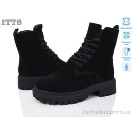 Черевики жіночі стильні Зима AK95-1 (6 пар р.36-41) "ITTS" недорого оптом від прямого постачальника