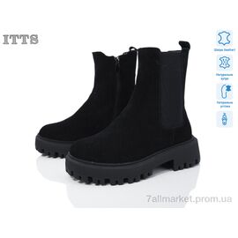 Черевики жіночі стильні Зима DW3500-1. (6 пар р.36-41) "ITTS" недорого оптом від прямого постачальника
