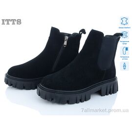 Черевики жіночі стильні Зима DW5007-1 (6 пар р.36-41) "ITTS" недорого оптом від прямого постачальника