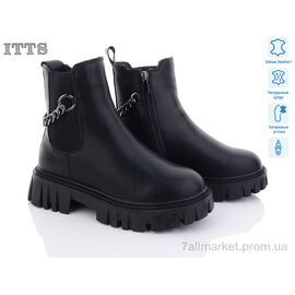 Черевики жіночі стильні Зима DW5012-6 (6 пар р.36-41) "ITTS" недорого оптом від прямого постачальника