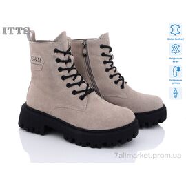 Черевики жіночі стильні Зима DW3511C (6 пар р.36-41) "ITTS" недорого оптом від прямого постачальника