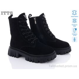 Черевики жіночі стильні Зима DW5008-1 (6 пар р.36-41) "ITTS" недорого оптом від прямого постачальника