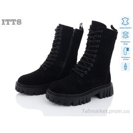 Черевики жіночі стильні Зима DW5009-1 (6 пар р.36-41) "ITTS" недорого оптом від прямого постачальника