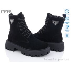 Черевики жіночі стильні Зима DW3509-1 (6 пар р.36-41) "ITTS" недорого оптом від прямого постачальника