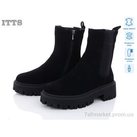 Фотография Ботинки женские стильные зима DW1007-1 (6 пар р.36-41) "ITTS" недорого оптом от прямого поставщика