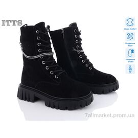 Черевики жіночі стильні Зима DW5019-1 (6 пар р.36-41) "ITTS" недорого оптом від прямого постачальника