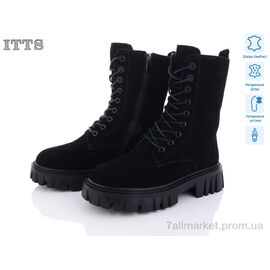 Черевики жіночі стильні Зима DW5015-1 (6 пар р.36-41) "ITTS" недорого оптом від прямого постачальника