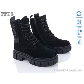 Черевики жіночі стильні Зима AK236-1 (6 пар р.36-41) "ITTS" недорого оптом від прямого постачальника