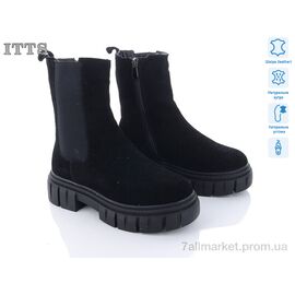 Черевики жіночі стильні Зима AK230-1 (6 пар р.36-41) "ITTS" недорого оптом від прямого постачальника